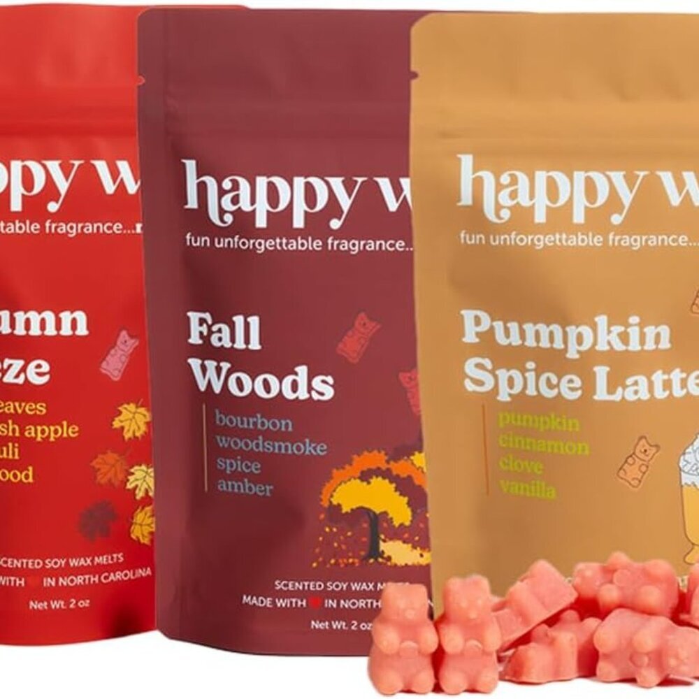 Fall Mix Premium Scented Natural, Non Toxic Soy Wax Melts – 6 Total Oz. of Scent
